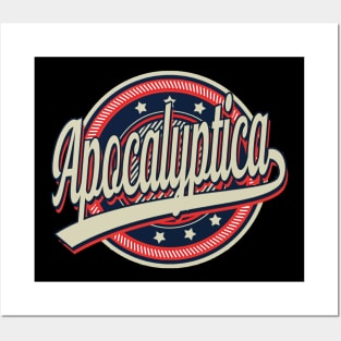 Graphic Aesthetic Apocalyptica Proud Name Circle Vintage Art Posters and Art